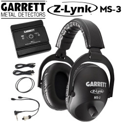 Auriculares inalambricos Garrett MS3 Zlynk + receptor photo
