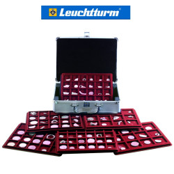 Maleta numismatica S6 para 112 monedas