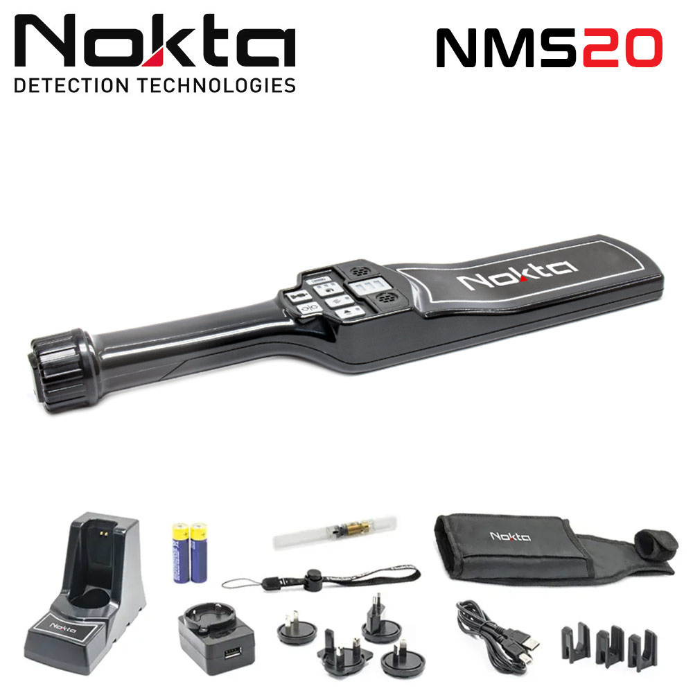 detecteor de seguridad de mano nokta