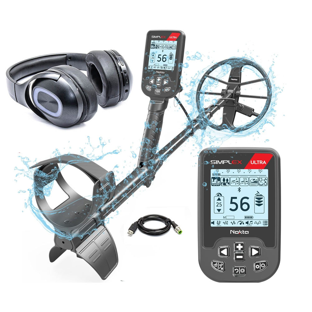 detector simplex ultra con auriculares inalambricos