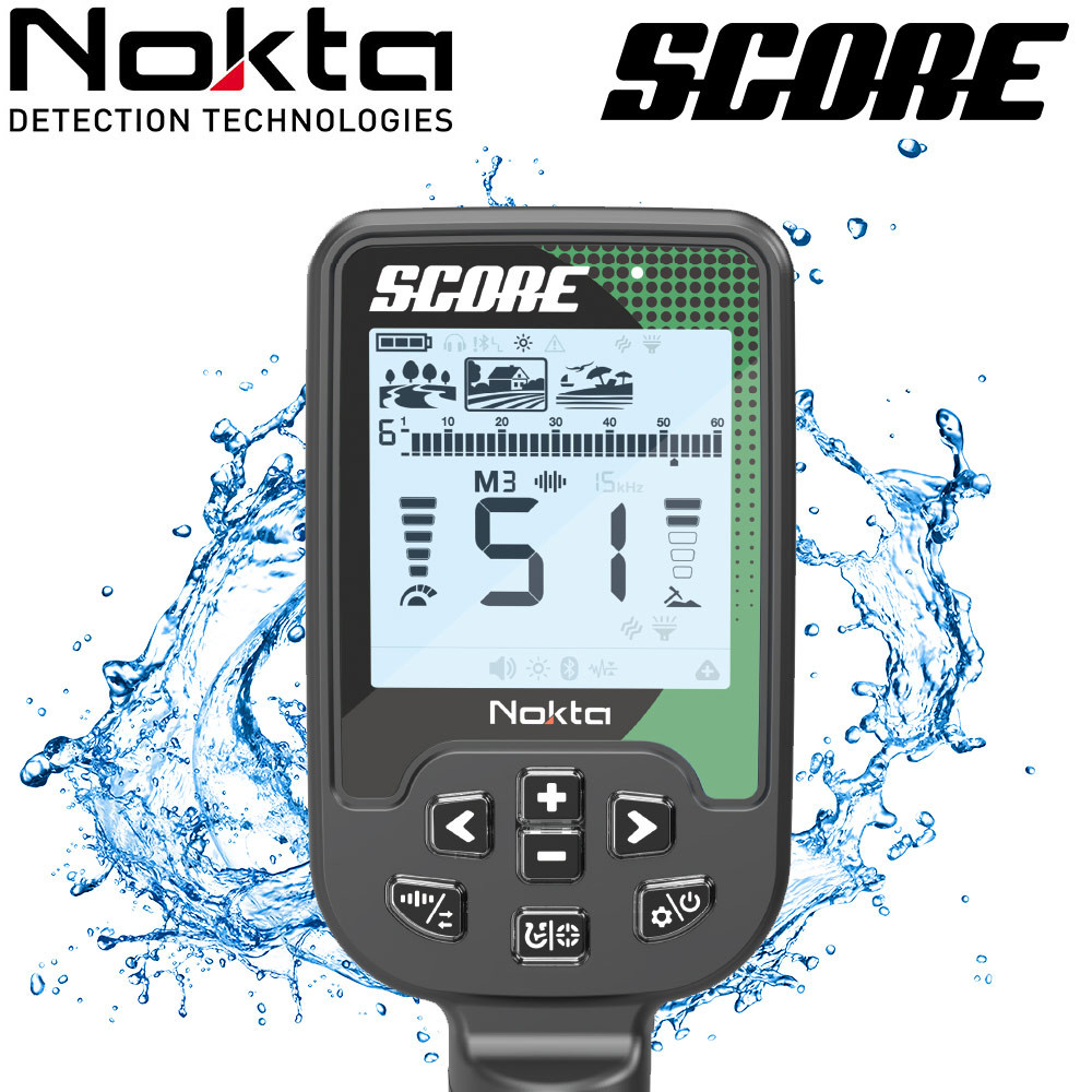 detector de metales score