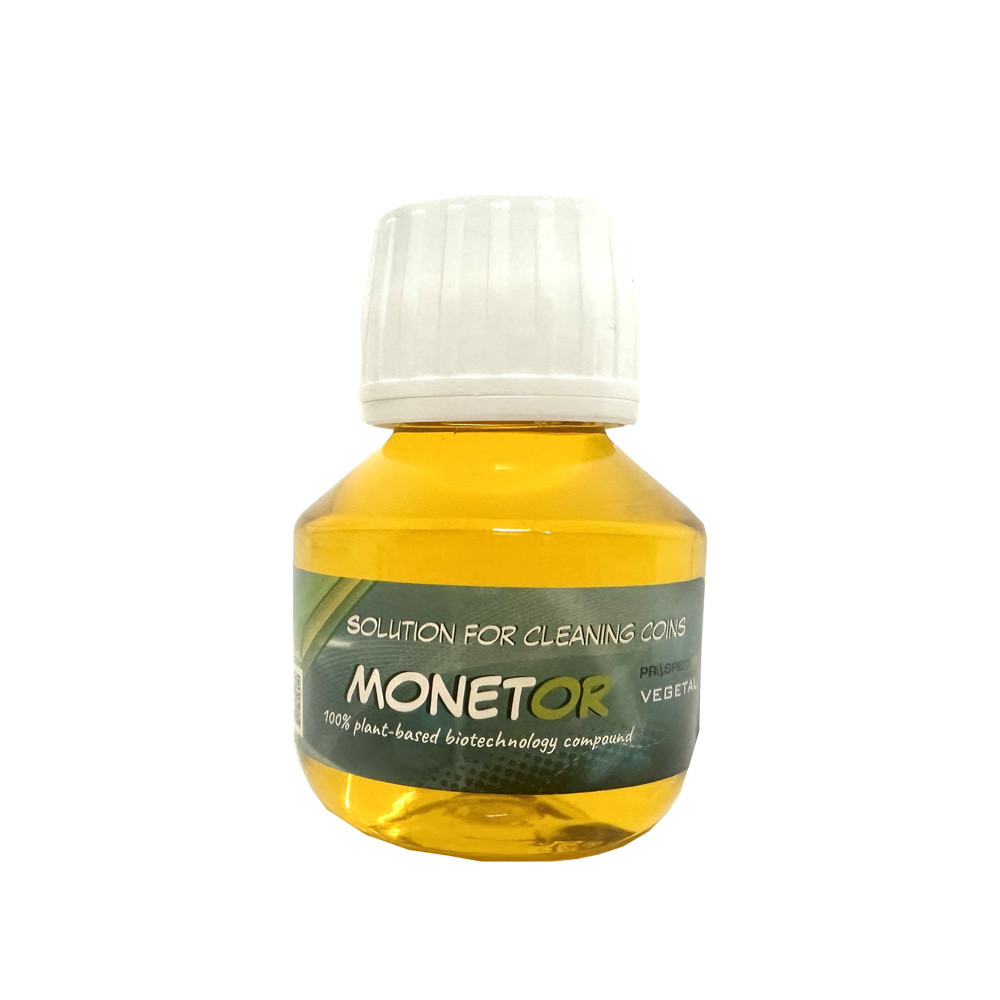 limpiador vegetal para moedas