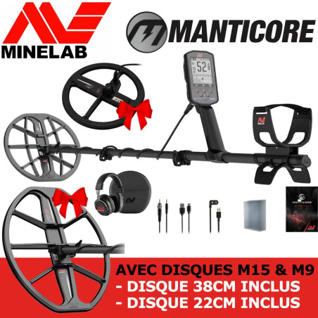 Minelab MANTICORE + plato M15