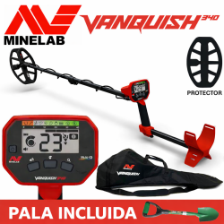 VANQUISH 340 + MOCHILA Minelab + PALA photo