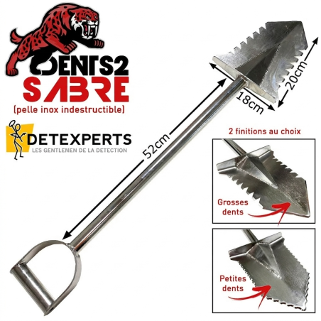 Pelle Inox incassable 82cm