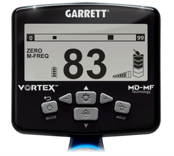 Garrett Vortex VX5 pantalla y características
