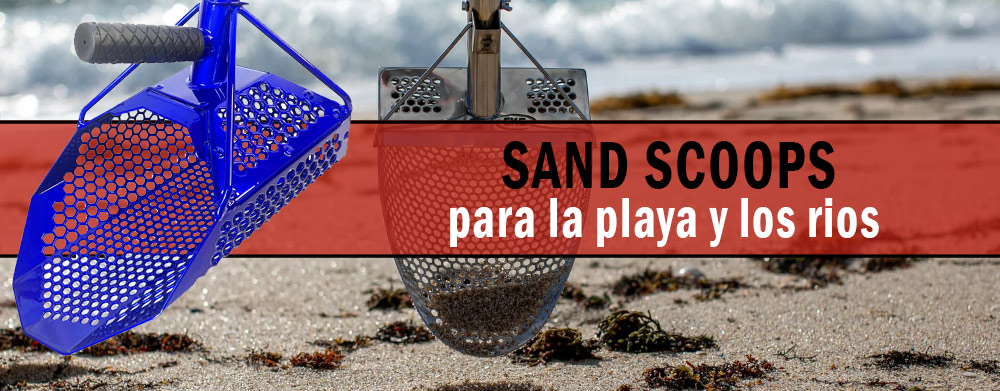 sand scoops detectores espana