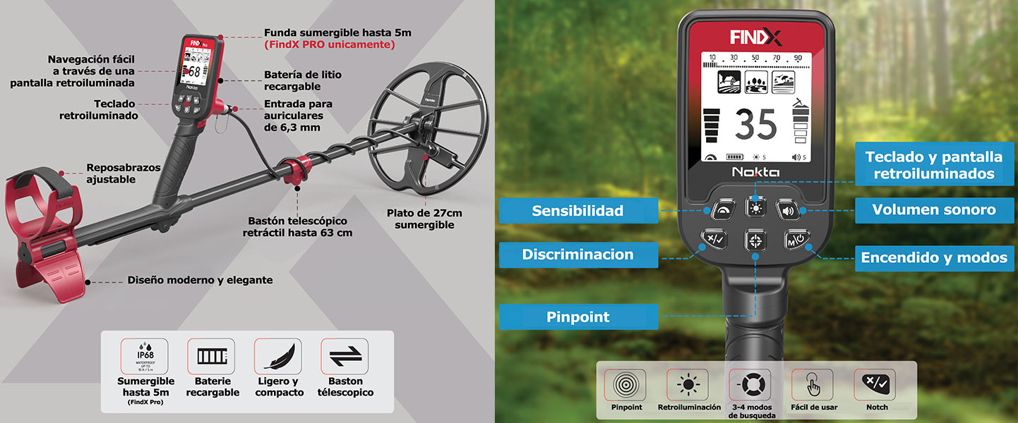 Nokta FINDX detector