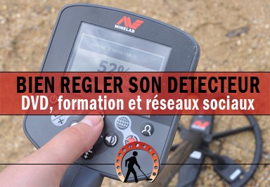 Cómo ajustar correctamente un detector de metales ?