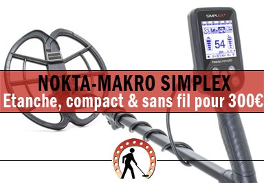 Prueba del detector de metales Nokta Makro SIMPLEX